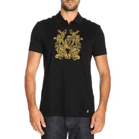 versace collection men shirt black